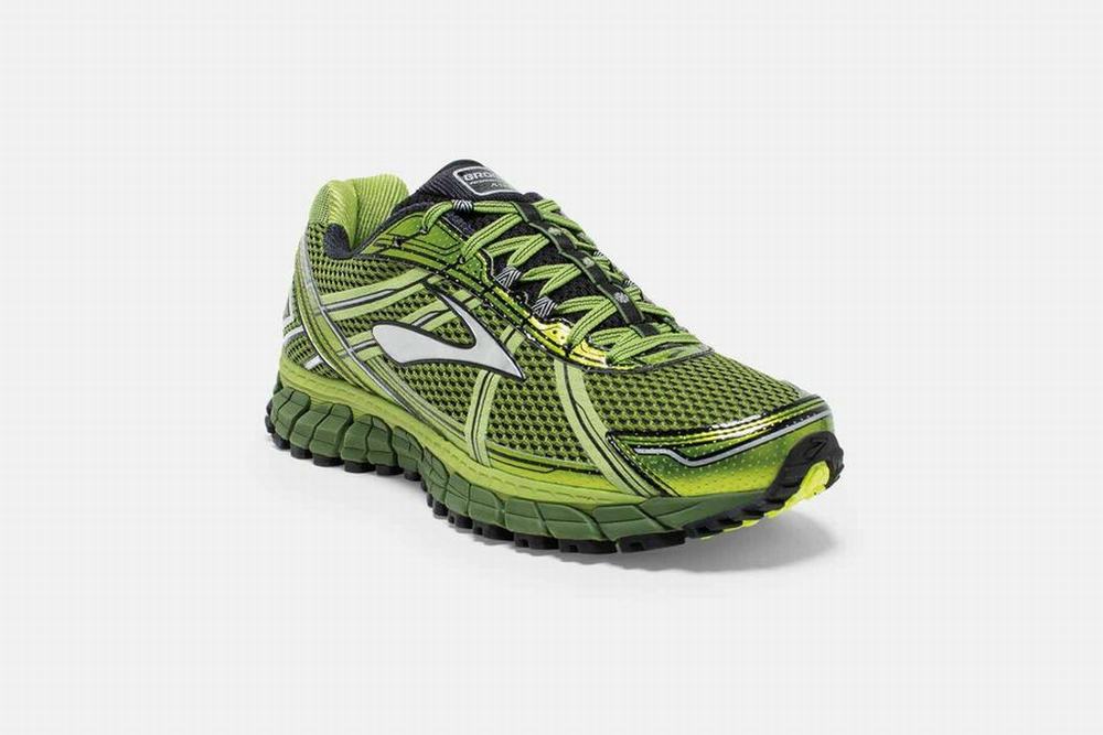 Chaussures Running Brooks Adrenaline ASR 12 Vert / Noir Homme | ATQ-53641335