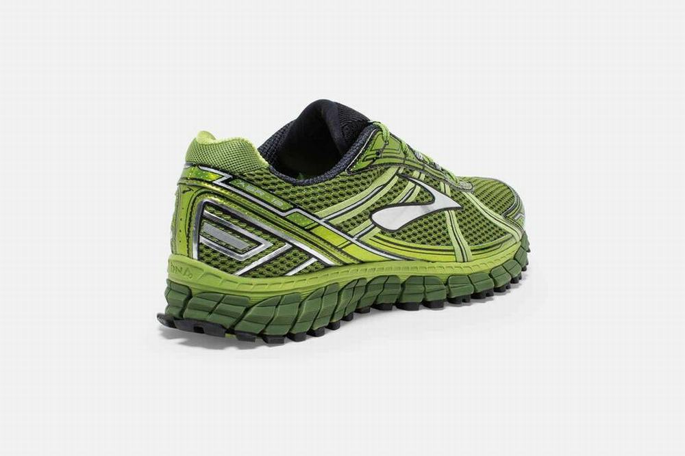 Chaussures Running Brooks Adrenaline ASR 12 Vert / Noir Homme | ATQ-53641335