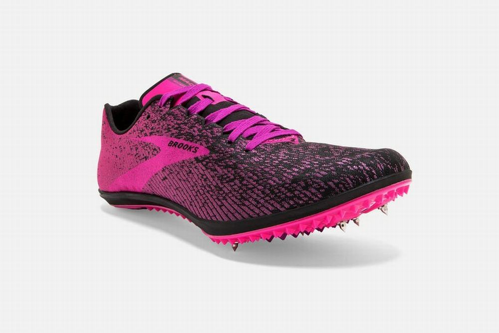 Chaussures Running Brooks Mach 19 Noir / Rose Femme | IIC-76618506