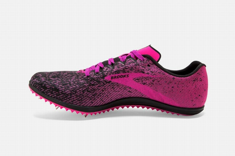 Chaussures Running Brooks Mach 19 Noir / Rose Femme | IIC-76618506