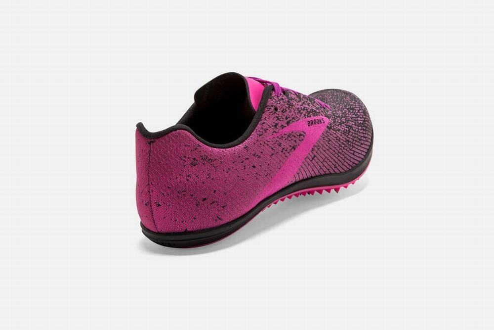 Chaussures Running Brooks Mach 19 Noir / Rose Femme | IIC-76618506