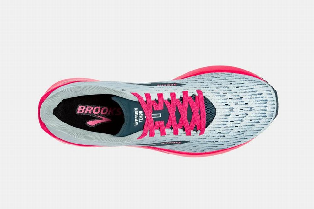 Chaussures Running Brooks Hyperion Tempo Grise / Bleu Marine / Rose Femme | PMO-05000373