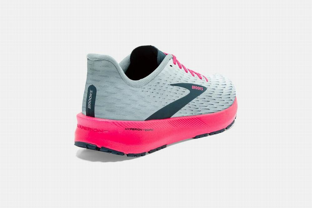 Chaussures Running Brooks Hyperion Tempo Grise / Bleu Marine / Rose Femme | PMO-05000373