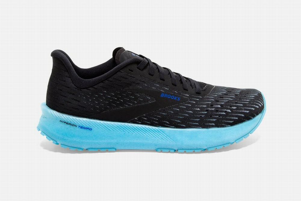 Chaussures Running Brooks Hyperion Tempo Noir / Turquoise Clair Femme | LKW-94170735