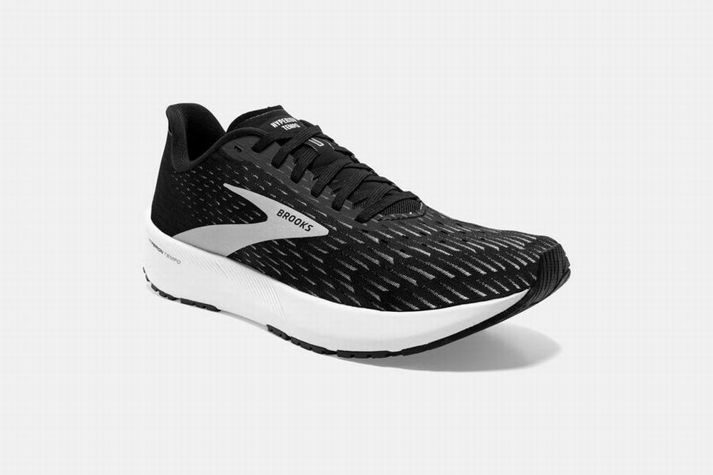 Chaussures Running Brooks Hyperion Tempo Noir / Argent / Blanche Femme | MVX-69575901