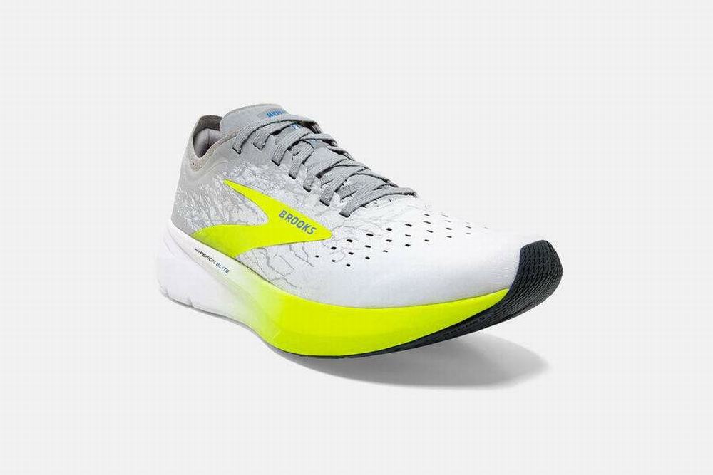 Chaussures Running Brooks Hyperion Elite Blanche / Grise Femme | GIT-84622551