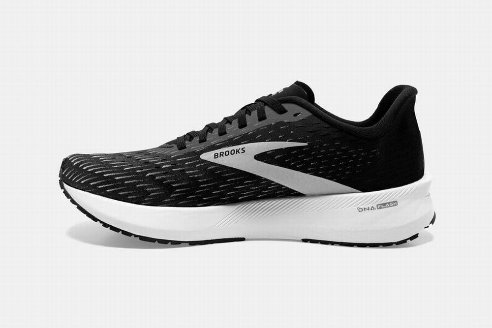 Chaussures Running Brooks Hyperion Tempo Noir / Argent / Blanche Femme | MVX-69575901