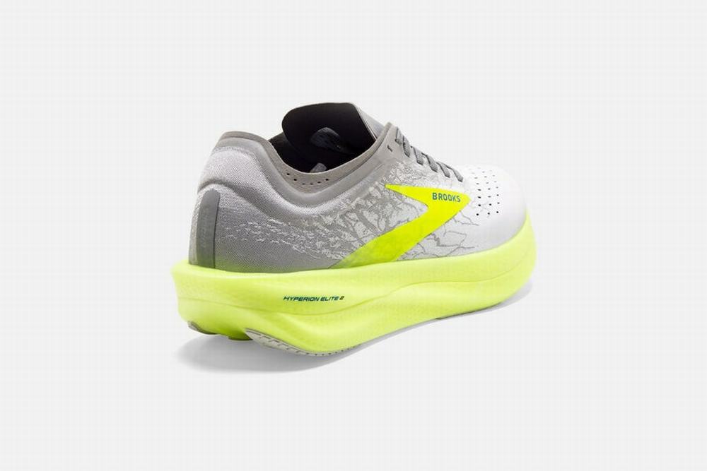 Chaussures Running Brooks Hyperion Elite 2 Blanche / Argent Femme | ZFE-19565841