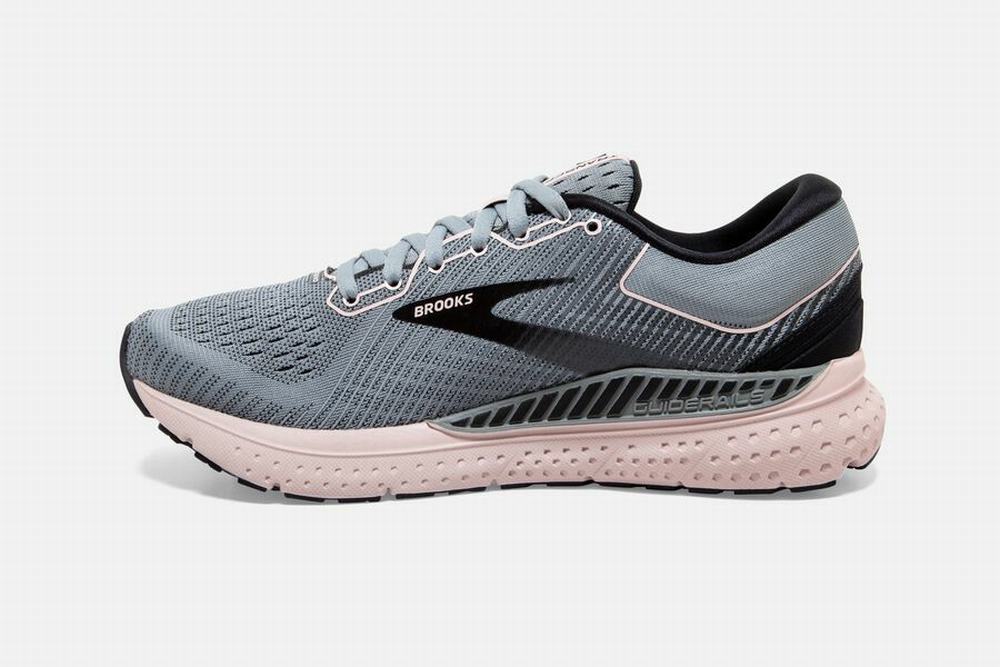 Chaussures Running Brooks Transcend 7 Grise / Noir / Violette Femme | XKT-85383962