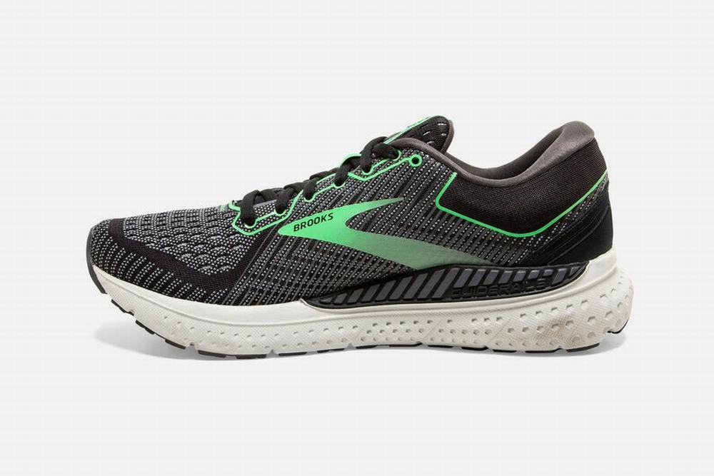 Chaussures Running Brooks Transcend 7 Noir / Vert Femme | CSZ-63285252