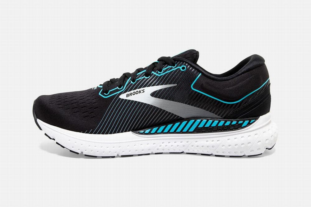 Chaussures Running Brooks Transcend 7 Noir / Bleu Femme | YCN-68784931