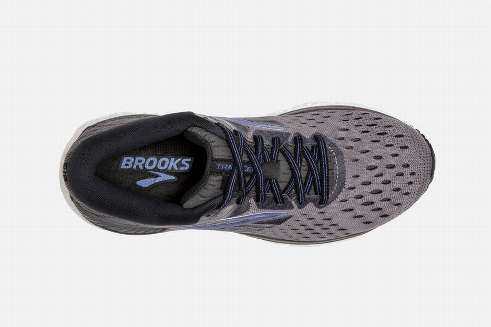 Chaussures Running Brooks Transcend 6 Grise / Violette Femme | BYK-73548866