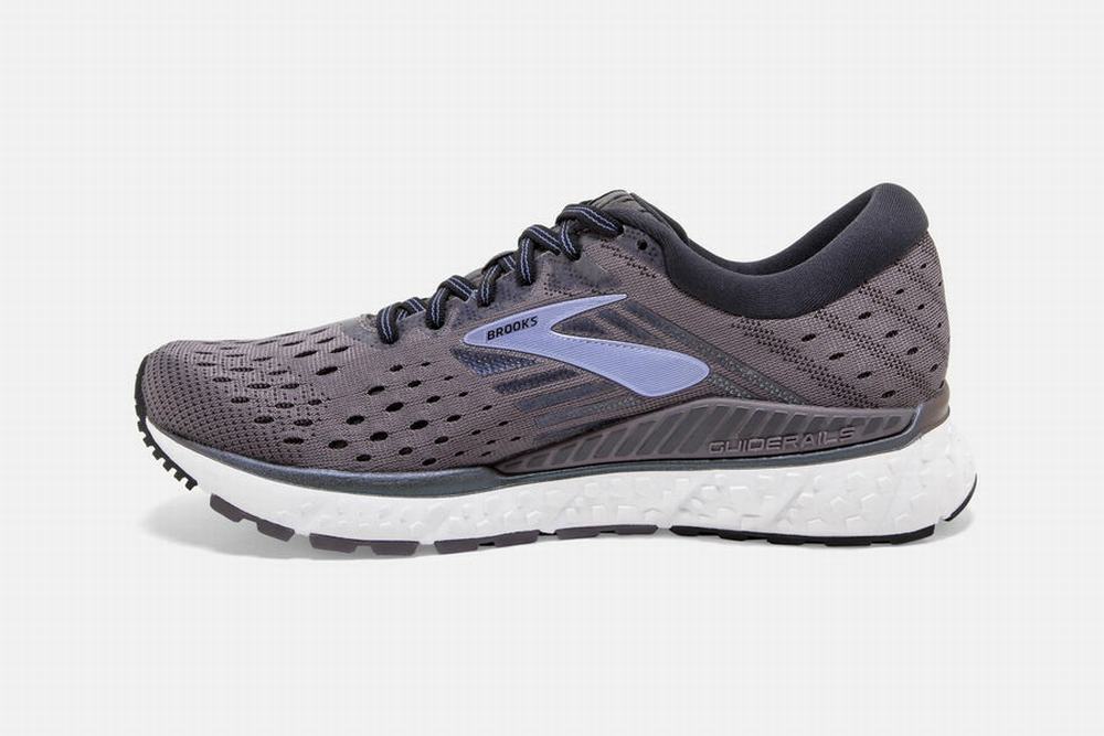 Chaussures Running Brooks Transcend 6 Grise / Violette Femme | BYK-73548866