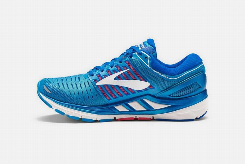 Chaussures Running Brooks Transcend 5 Bleu Femme | ITN-67243336