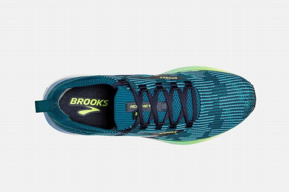 Chaussures Running Brooks Ricochet 2 Bleu / Bleu Marine Femme | YGP-02540067