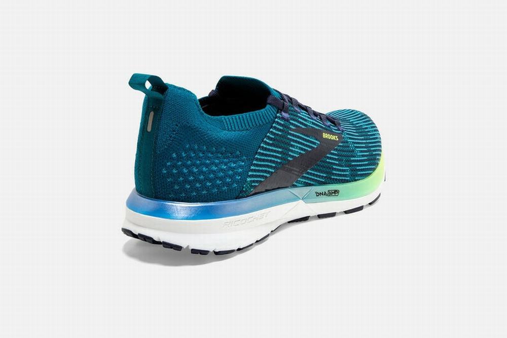 Chaussures Running Brooks Ricochet 2 Bleu / Bleu Marine Femme | YGP-02540067