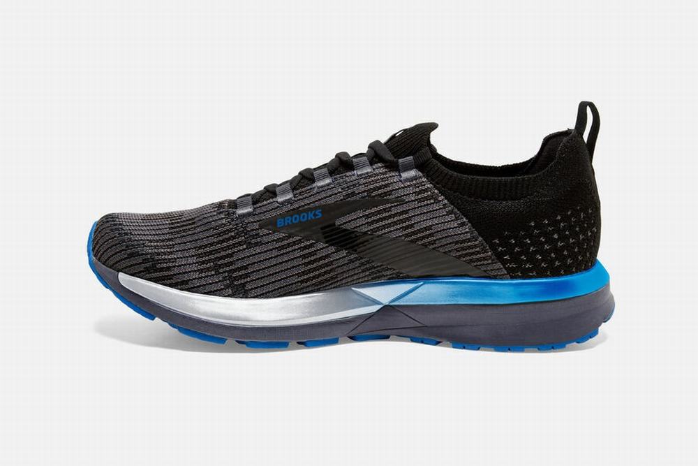 Chaussures Running Brooks Ricochet 2 Noir / Grise / Bleu Femme | KCM-14278570