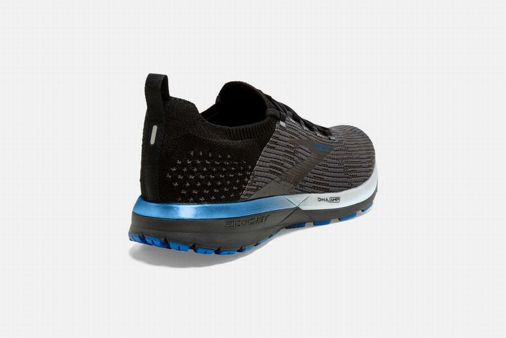 Chaussures Running Brooks Ricochet 2 Noir / Grise / Bleu Femme | KCM-14278570