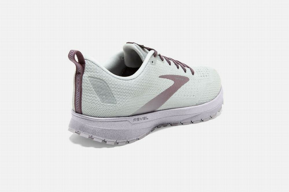 Chaussures Running Brooks Revel 4 Blanche Femme | FDW-69918781