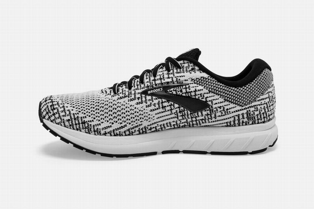 Chaussures Running Brooks Revel 3 Blanche / Noir Femme | WHE-06740829