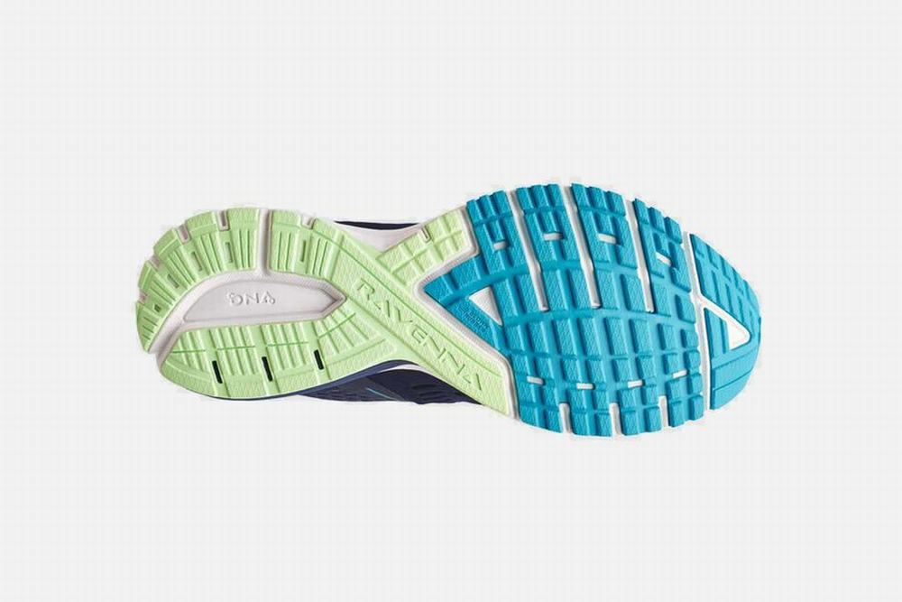 Chaussures Running Brooks Ravenna 9 Bleu Marine Femme | SAV-55139999