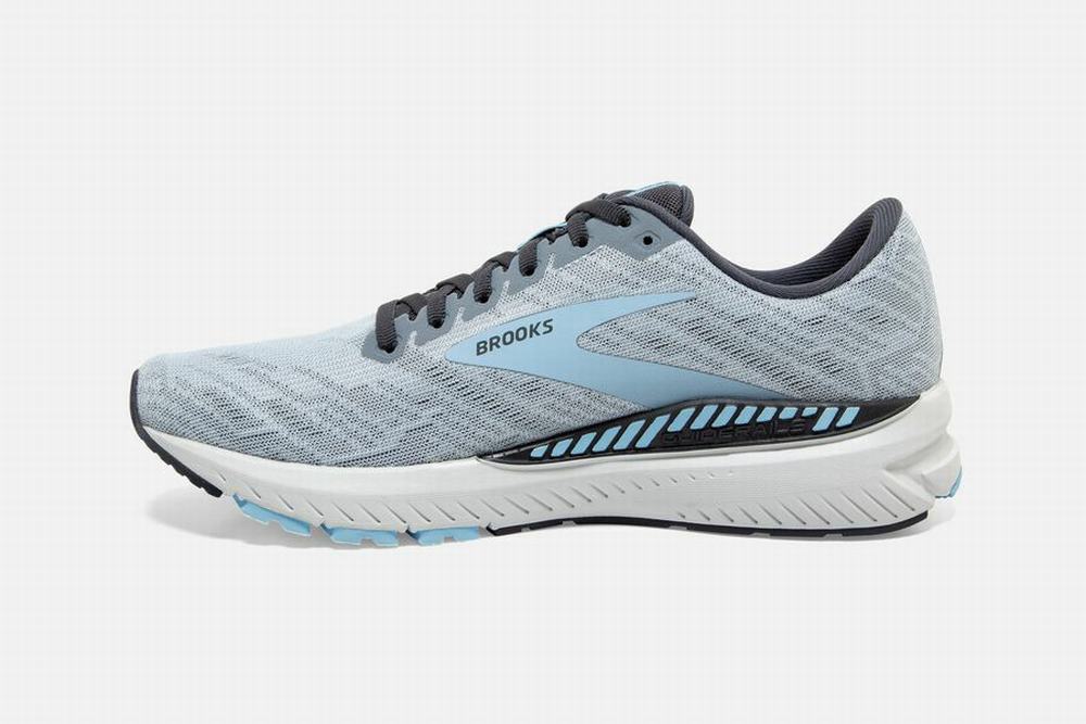 Chaussures Running Brooks Ravenna 11 Bleu Clair / Grise Femme | OXO-27712624