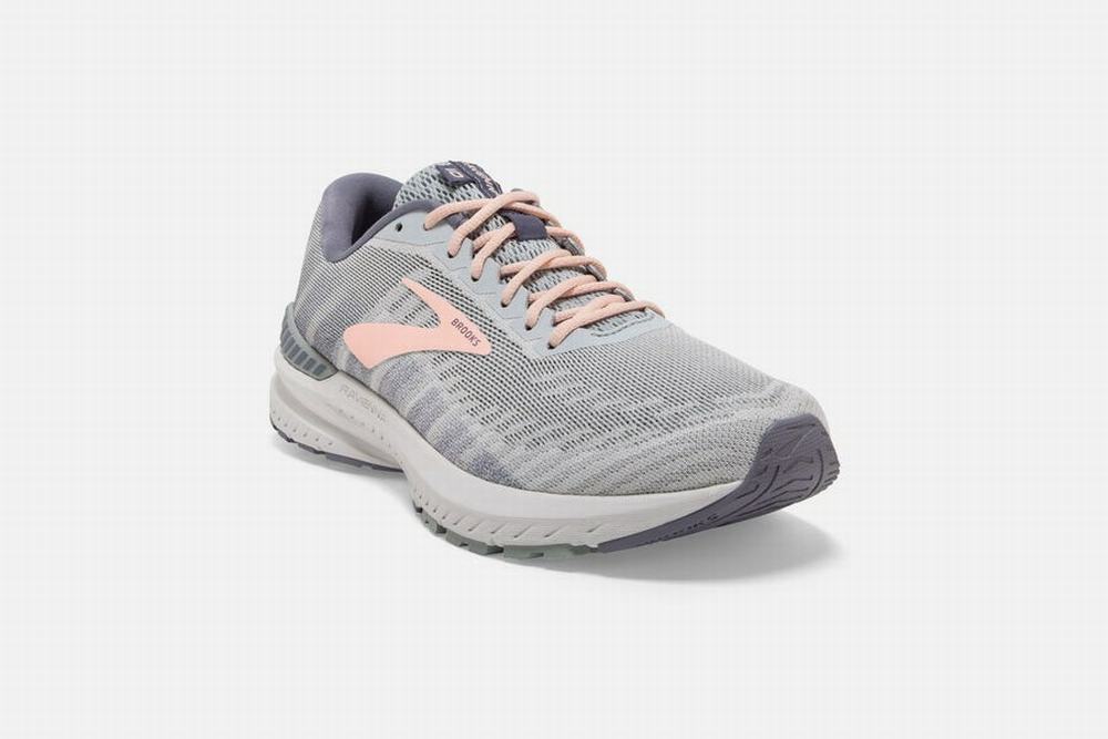 Chaussures Running Brooks Ravenna 10 Grise Femme | IYE-93126272