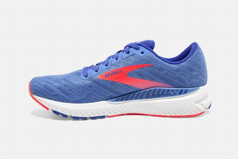 Chaussures Running Brooks Ravenna 11 Fleur / Bleu / Corail Femme | ABX-26466195