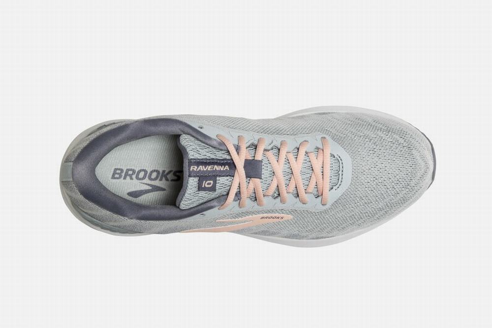 Chaussures Running Brooks Ravenna 10 Grise Femme | IYE-93126272