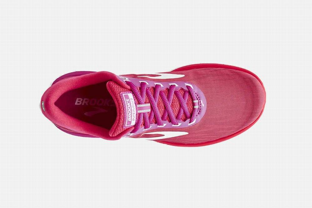 Chaussures Running Brooks PureFlow 7 Rose / Blanche Femme | ZHW-58792744