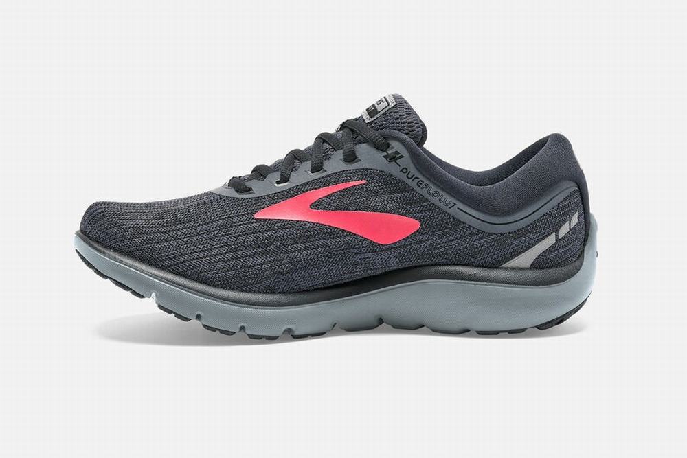 Chaussures Running Brooks PureFlow 7 Noir Femme | VRE-09914867