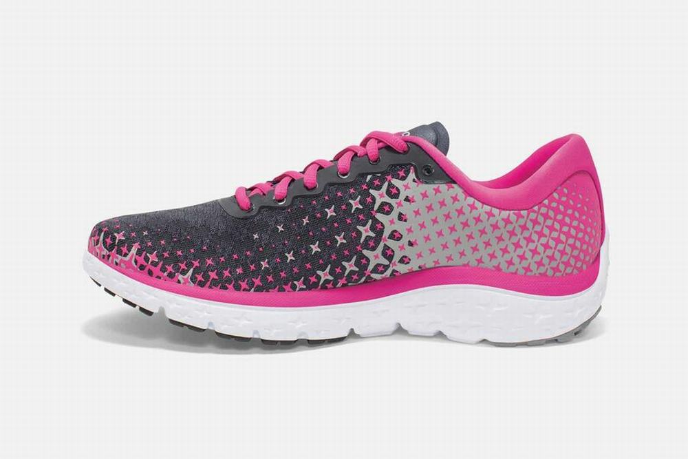 Chaussures Running Brooks PureFlow 5 Rose / Grise Femme | MQU-48775579