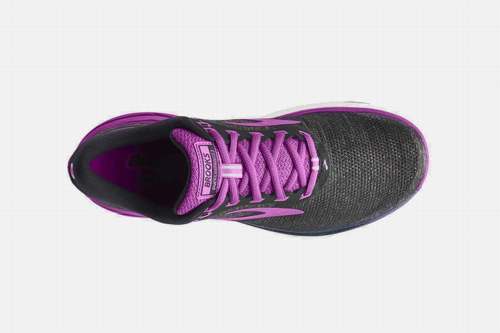 Chaussures Running Brooks PureCadence 7 Grise / Violette Femme | KFN-23325335