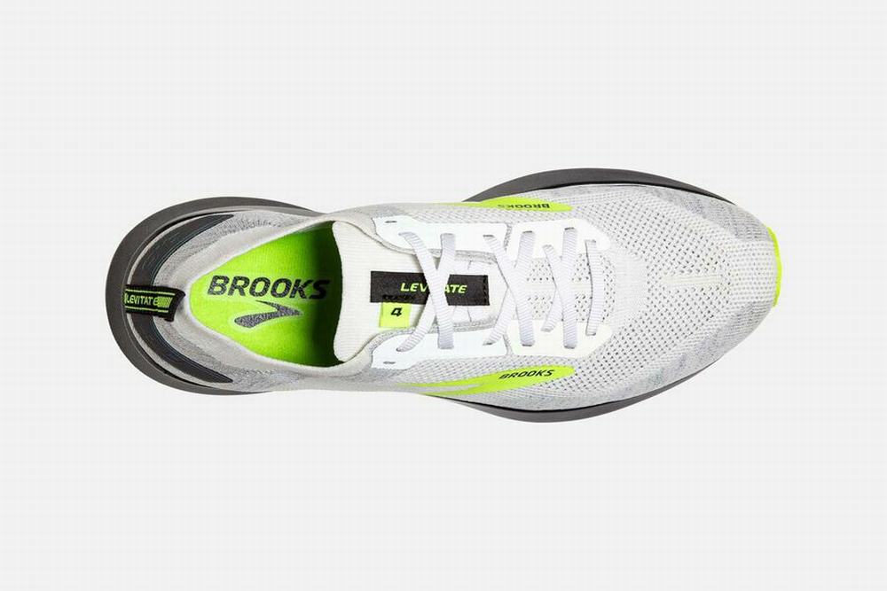 Chaussures Running Brooks Levitate 4 Blanche / Noir Femme | FHF-44078658