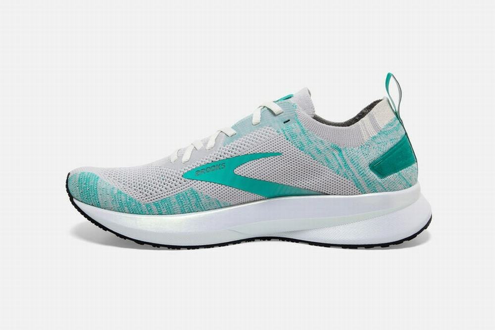 Chaussures Running Brooks Levitate 4 Grise / Vert / Blanche Femme | XCH-22251318