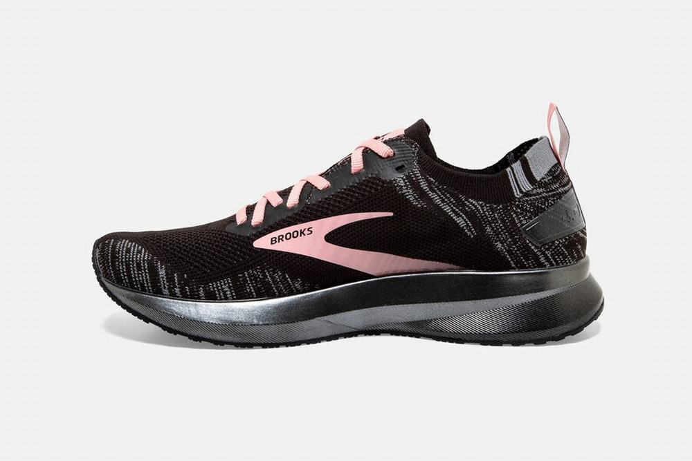 Chaussures Running Brooks Levitate 4 Noir / Grise / Corail Femme | LPU-45827943