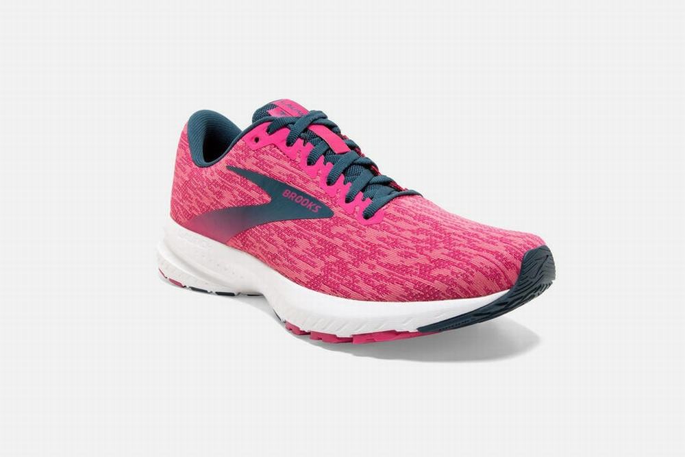 Chaussures Running Brooks Launch 7 Rose Femme | ZJB-46618670