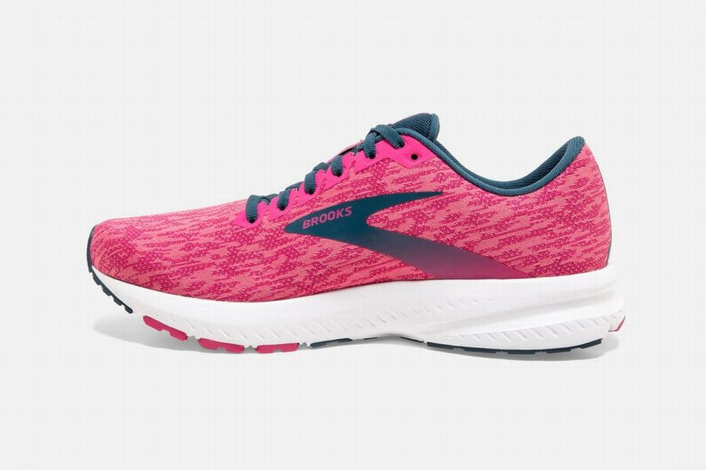 Chaussures Running Brooks Launch 7 Rose Femme | ZJB-46618670