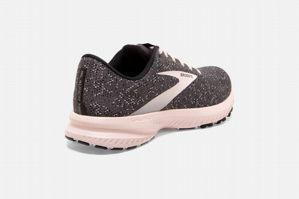 Chaussures Running Brooks Launch 7 Noir / Violette Femme | ZML-82289390