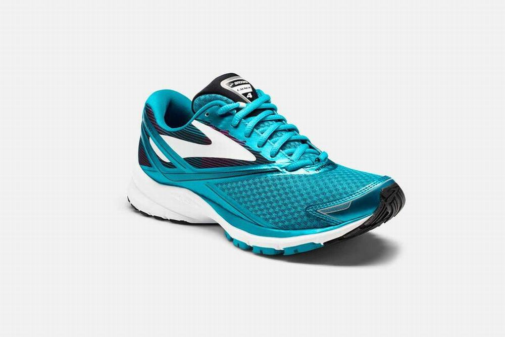 Chaussures Running Brooks Launch 4 Bleu Femme | DVI-55565636