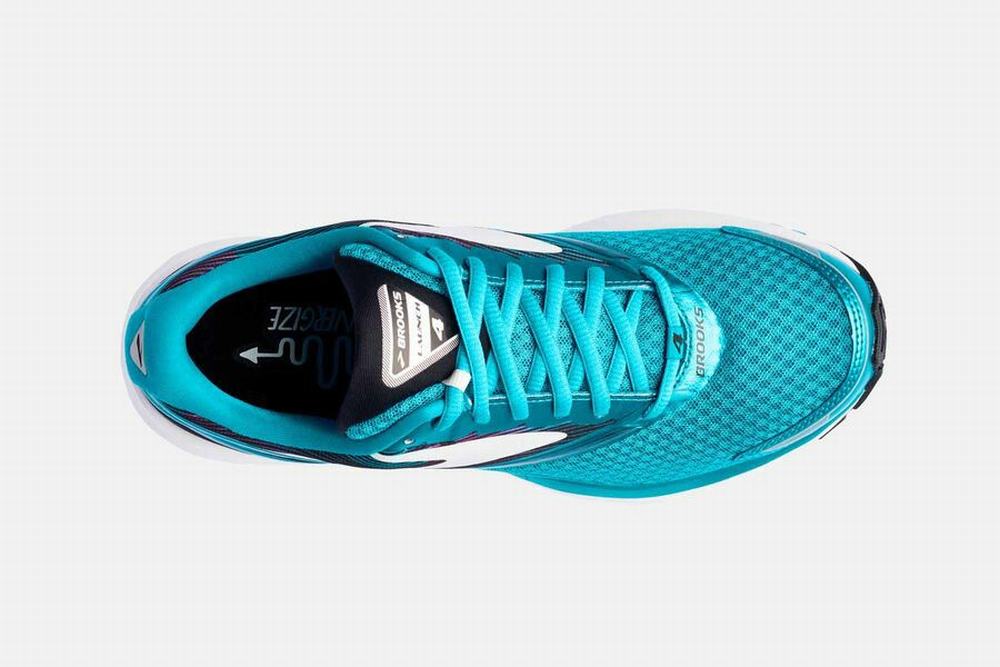 Chaussures Running Brooks Launch 4 Bleu Femme | DVI-55565636