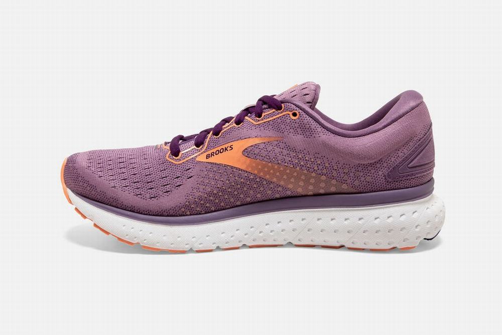 Chaussures Running Brooks Glycerin 18 Violette Femme | QAW-28979465