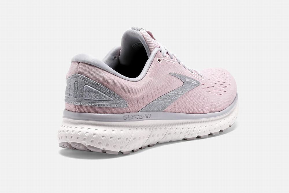 Chaussures Running Brooks Glycerin 18 Rose Femme | KHJ-59877045