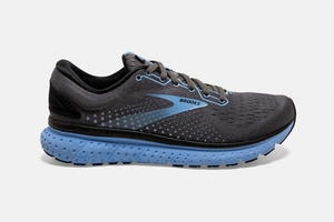 Chaussures Running Brooks Glycerin 18 Noir / Fleur Femme | WAE-16792874