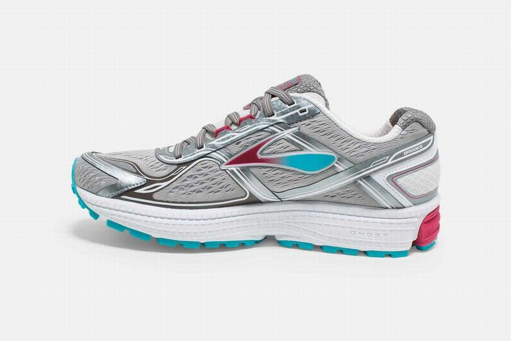 Chaussures Running Brooks Ghost 8 Grise Femme | VSA-15799206