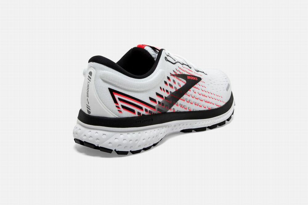 Chaussures Running Brooks Ghost 13 Blanche / Rose / Noir Femme | IES-13952202