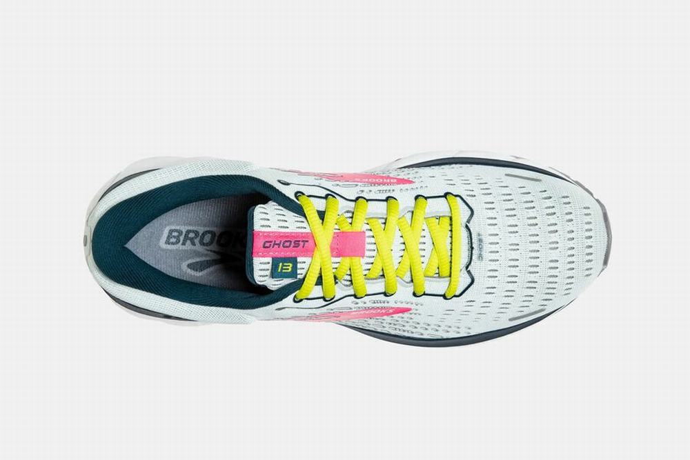 Chaussures Running Brooks Ghost 13 Blanche / Rose Femme | PSA-48737247