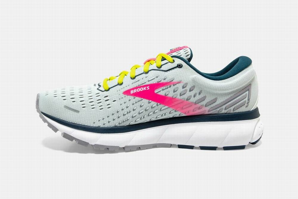 Chaussures Running Brooks Ghost 13 Blanche / Rose Femme | PSA-48737247