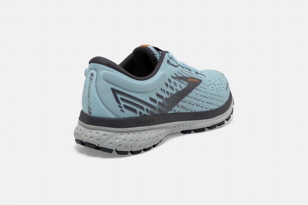 Chaussures Running Brooks Ghost 13 Bleu Clair / Noir / Blanche Femme | CSZ-40070668