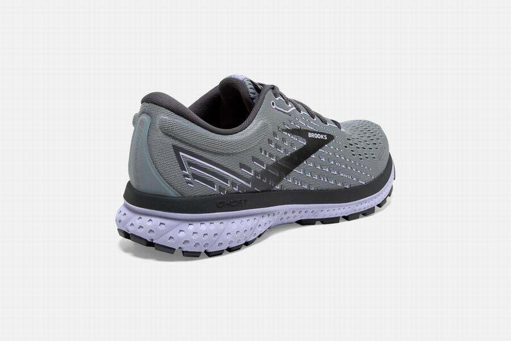 Chaussures Running Brooks Ghost 13 Grise / Noir / Violette Femme | QLR-75115787